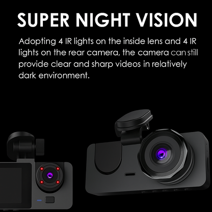 ROADVUE C220 4K Dash Cam & SD Card